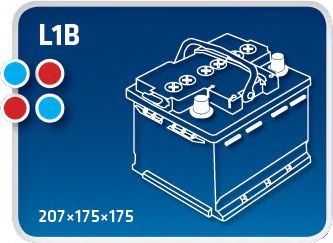 Стартерная аккумуляторная батарея TM50P IPSA
