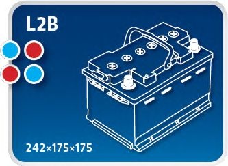 Стартерная аккумуляторная батарея TM60P IPSA