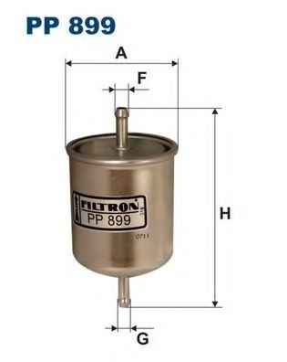Топливный фильтр PP899 FILTRON