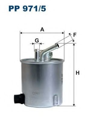 Топливный фильтр PP971/5 FILTRON