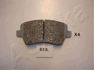 Комплект тормозных колодок, дисковый тормоз 50-00-013 ASHIKA