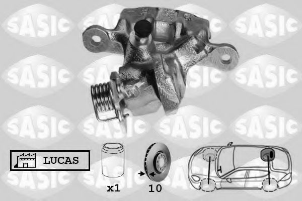 Тормозной суппорт 6506055 SASIC