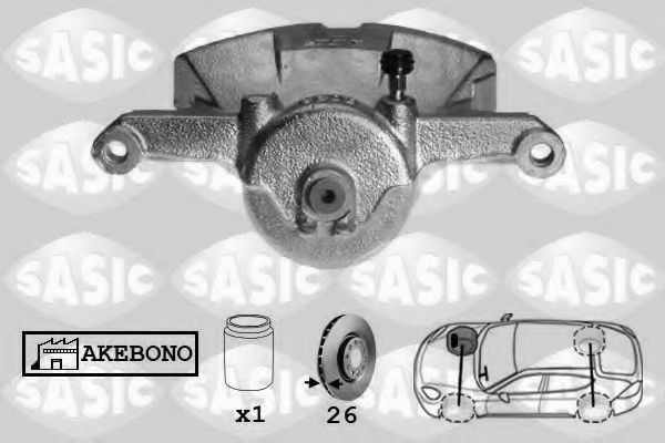 Тормозной суппорт 6506181 SASIC