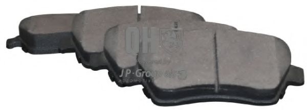 Комплект тормозных колодок, дисковый тормоз 4363601919 JP GROUP