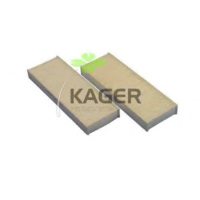 Фильтр, воздух во внутренном пространстве 09-0069 KAGER