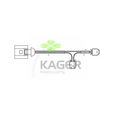 Сигнализатор, износ тормозных колодок 35-3052 KAGER