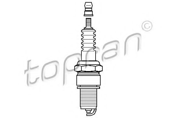 Свеча зажигания 205 043 TOPRAN