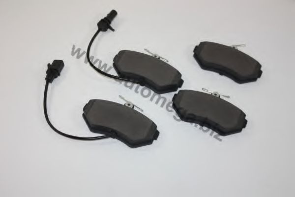 Комплект тормозных колодок, дисковый тормоз 3169801518E0M AUTOMEGA