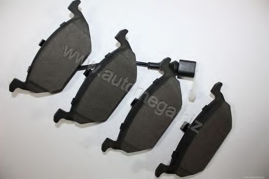 Комплект тормозных колодок, дисковый тормоз 3169801511J0D AUTOMEGA