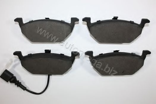 Комплект тормозных колодок, дисковый тормоз 3169801511J0G AUTOMEGA