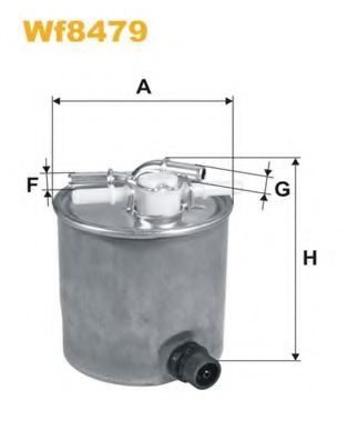Топливный фильтр WF8479 WIX FILTERS