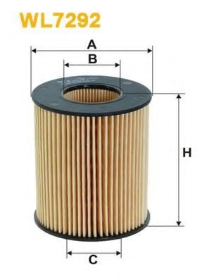 Масляный фильтр WL7292 WIX FILTERS
