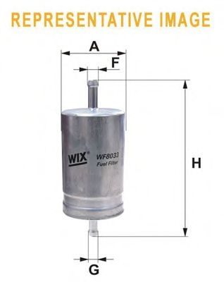 Топливный фильтр WF8096 WIX FILTERS