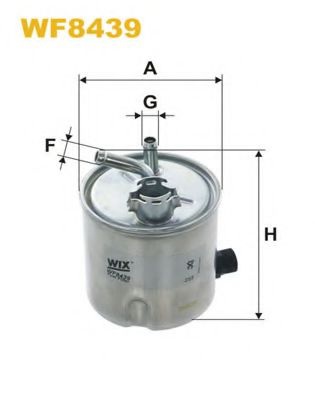 Топливный фильтр WF8439 WIX FILTERS