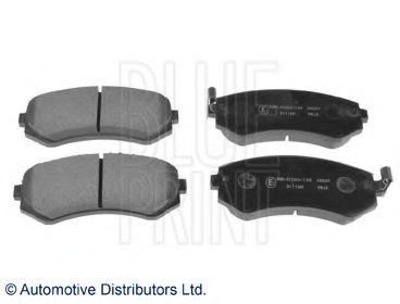 Комплект тормозных колодок, дисковый тормоз ADN142108 BLUE PRINT