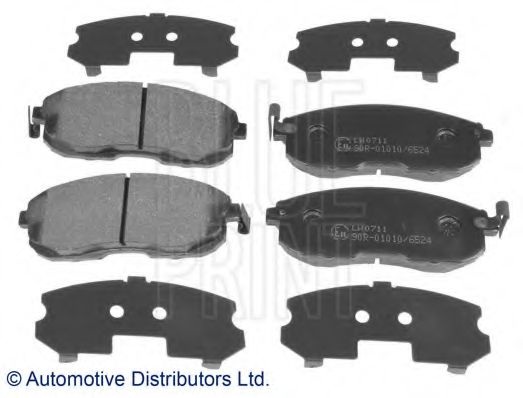 Комплект тормозных колодок, дисковый тормоз ADN142140 BLUE PRINT