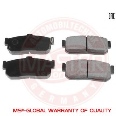 Комплект тормозных колодок, дисковый тормоз 13046056262N-SET-MS MASTER-SPORT