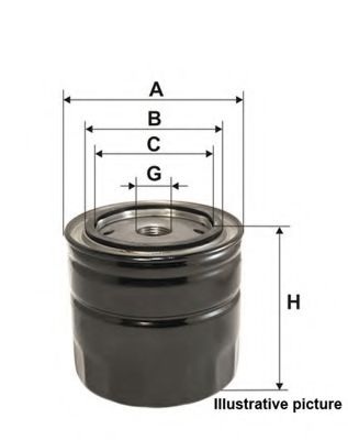 Масляный фильтр EOF4191.20 OPEN PARTS