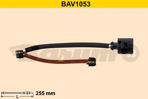Сигнализатор, износ тормозных колодок BAV1053 BARUM