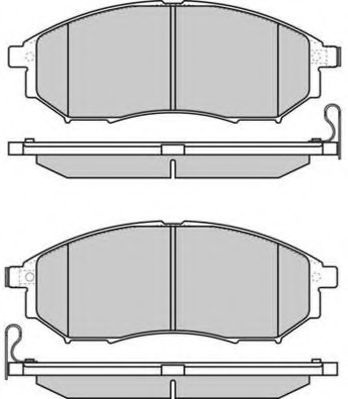 Комплект тормозных колодок, дисковый тормоз FBP-1686 FREMAX