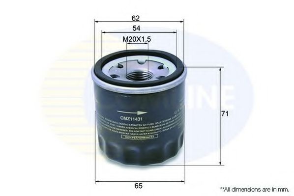 Масляный фильтр CMZ11431 COMLINE