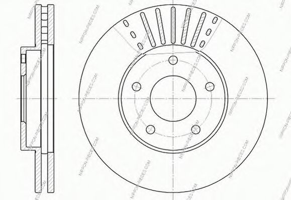 Тормозной диск N330N11 NPS