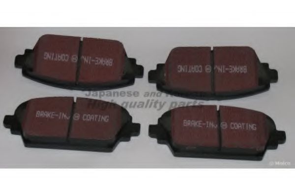 Комплект тормозных колодок, дисковый тормоз 1080-2701A ASHUKI