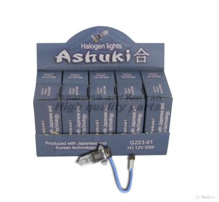 Комплект тормозных колодок, дисковый тормоз G223-01 ASHUKI