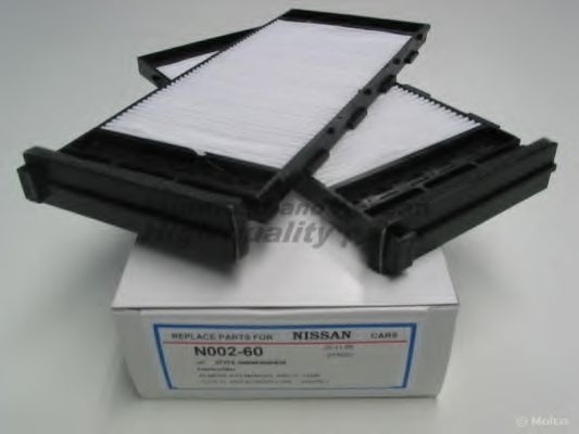 Фильтр, воздух во внутренном пространстве N002-60 ASHUKI