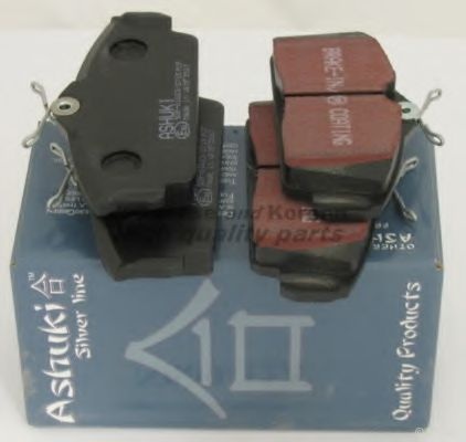 Комплект тормозных колодок, дисковый тормоз N009-32A ASHUKI