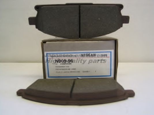 Комплект тормозных колодок, дисковый тормоз N009-96 ASHUKI