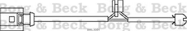 Сигнализатор, износ тормозных колодок BWL3084 BORG & BECK