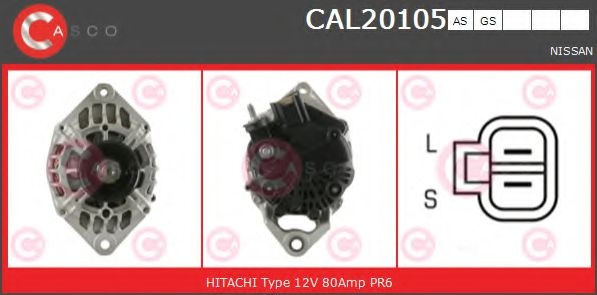 Генератор CAL20105GS CASCO
