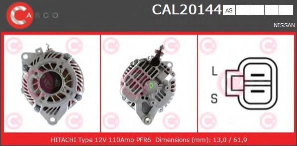 Генератор CAL20144AS CASCO