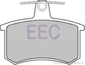 Комплект тормозных колодок, дисковый тормоз BRP0371 EEC