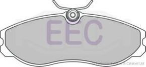 Комплект тормозных колодок, дисковый тормоз BRP0806 EEC