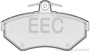 Комплект тормозных колодок, дисковый тормоз BRP0973 EEC