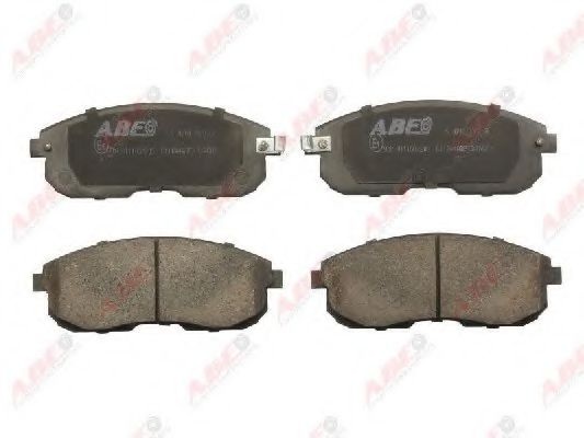 Комплект тормозных колодок, дисковый тормоз C11044ABE ABE