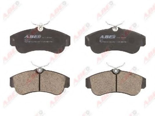 Комплект тормозных колодок, дисковый тормоз C11051ABE ABE