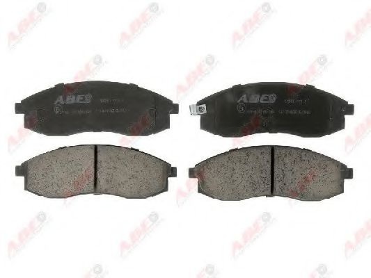 Комплект тормозных колодок, дисковый тормоз C11074ABE ABE