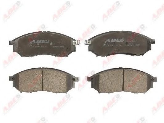 Комплект тормозных колодок, дисковый тормоз C11078ABE ABE