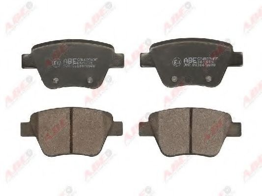 Комплект тормозных колодок, дисковый тормоз C2W029ABE ABE