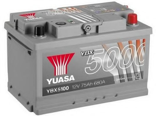 Стартерная аккумуляторная батарея YBX5100 YUASA
