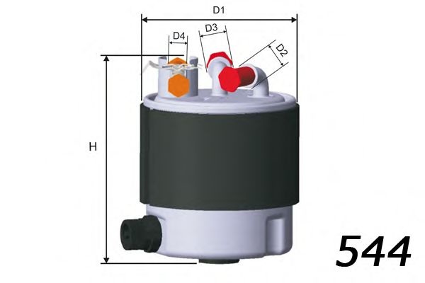 Топливный фильтр M505 MISFAT