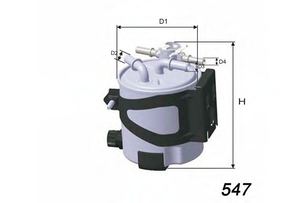 Топливный фильтр M540 MISFAT