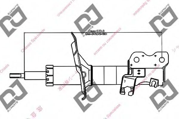 Амортизатор DS1114GS DJ PARTS
