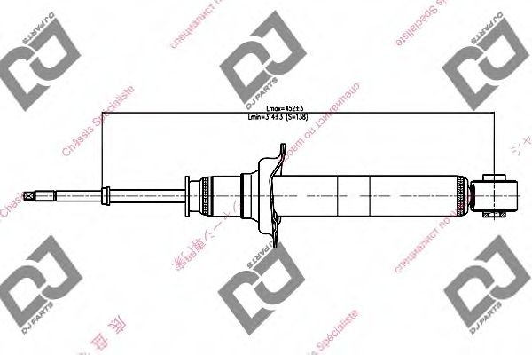Амортизатор DS1112GT DJ PARTS