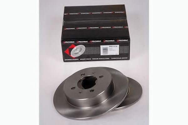 Тормозной диск PRD5176 PROTECHNIC