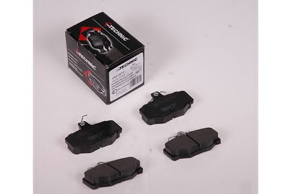 Комплект тормозных колодок, дисковый тормоз PRP0072 PROTECHNIC