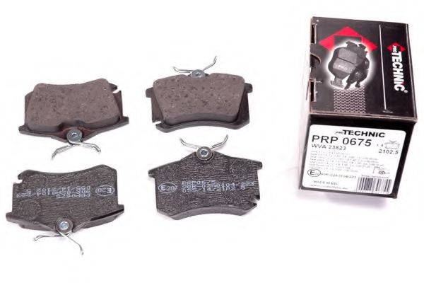 Комплект тормозных колодок, дисковый тормоз PRP0675 PROTECHNIC